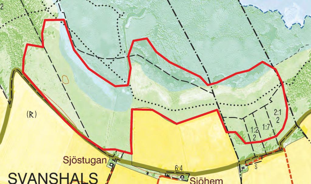 Svanshals äng 21 ha Observationerna har dels skett från vandringsleden som går genom ängen och dels från den bro som går över ett dike mitt på ängen.