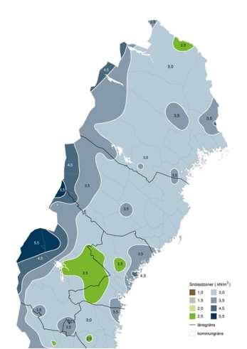 SNÖZONKARTA För