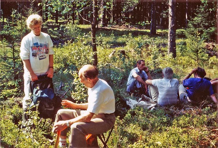 Bygdevandring, Tjärtakan, 5/6 1995.