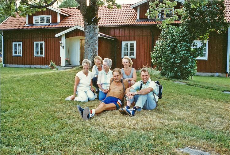 Ragnhild Hallsten, Elsa Andersson, Margit Andersson, Erik Olsson, Elsa Hansson och Elof Andersson.