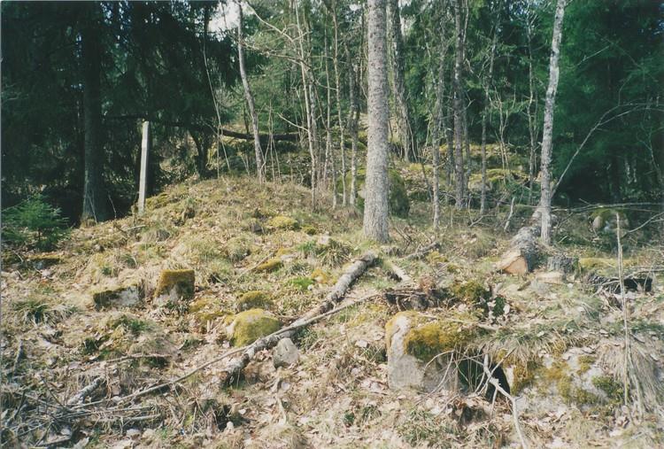 Rester efter backstugegrund Skarbo nr 13, Stenerud.