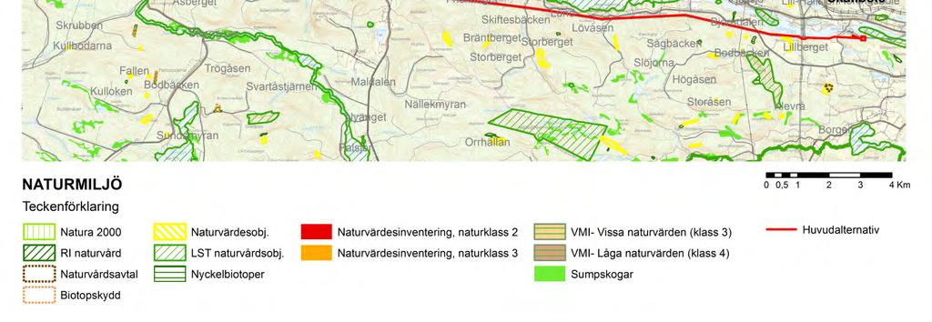 Samtidigt som det ur många aspekter är en fördel att samlokalisera flera ledningar i en befintlig ledningsgata kan samlokaliseringen även innebära att den visuella barriäreffekten ökar eftersom denna