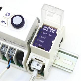 Anslut nätverksenhet till modemet. Modemet är på men inte redo att användas. Se till att S203 och GSM-modemets SIM-kort har samma PIN-kod, om PIN-kod används.