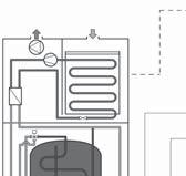 Installationsalternativ F750 kan anslutas på flera olika sätt varav några visas nedan. Mer om alternativen finns på www.nibe.