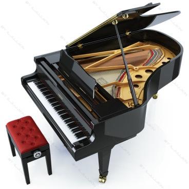 Tangentinstrument Inuti pianot finns många strängar. Men man knäpper inte på dem med fingrarna. Man drar inte med en stråke heller. Man använder tangenter.