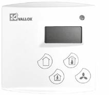 Vallox imple Control-kontrollpanel Vallox ProControl-kontrollpanel REGLERING AV TILLUFTEN TEMPERATUR OCH OMMAR/VINTERLÄGE Temperaturen på tilluften som kommer in i bostaden kan regleras mellan ca +0