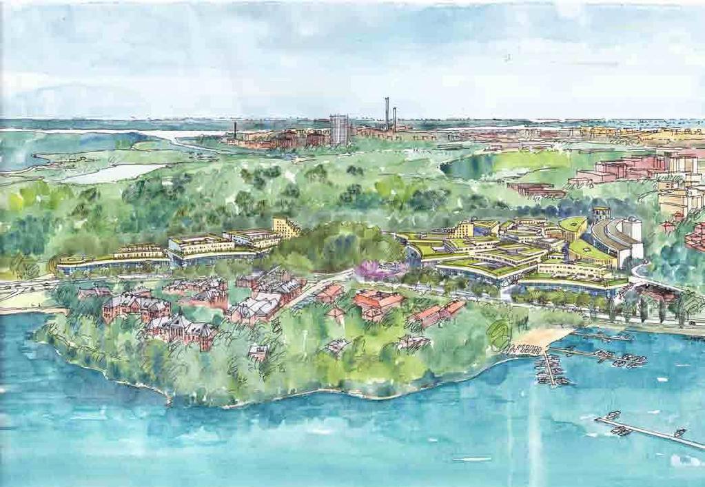ALBANO Stockholms nya universitetsområde, planförslag oktober 2012