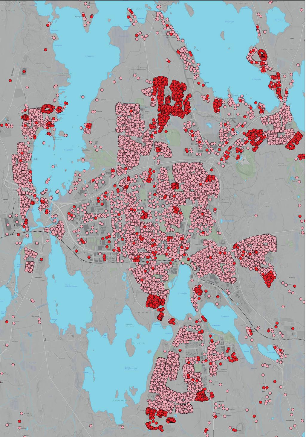 2001 2017 Byggnad uppförd under perioden 2001-2017 Under 2000-talet har energi, miljö och tillgänglighet blivit ledord i alla nya stadsutvecklingsprojekt.