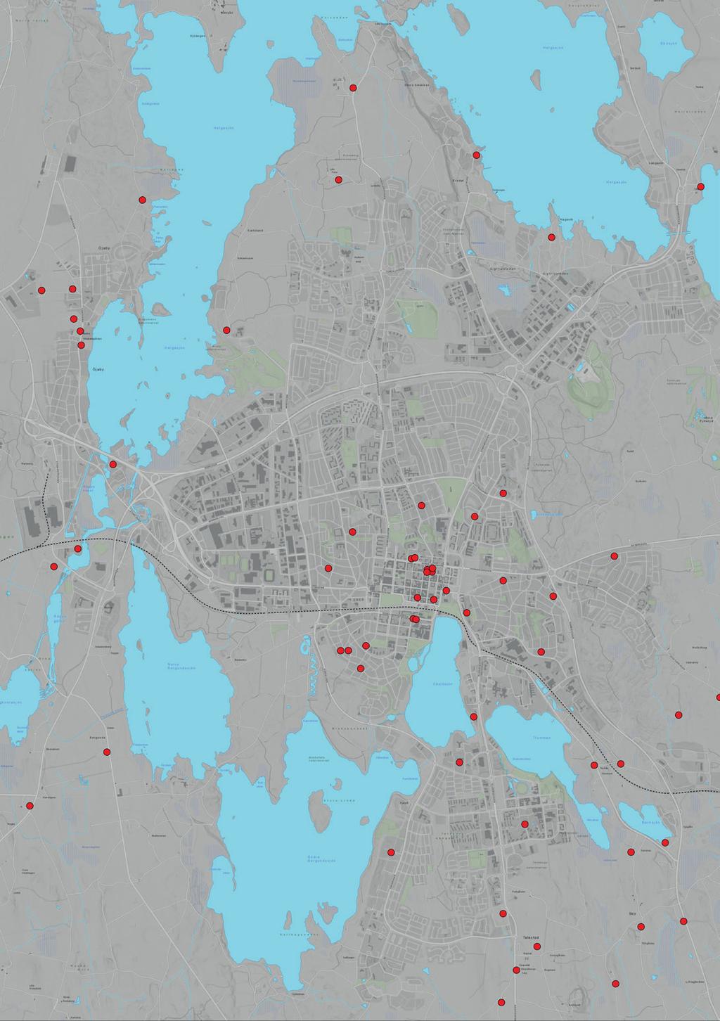 3. Historisk utveckling Före 1900-talet Byggnad uppförd före år 1900 Tiden från 1658 till slutet av 1800-talet innebar inte några dramatiska förändringar i stadens bebyggelsestruktur.
