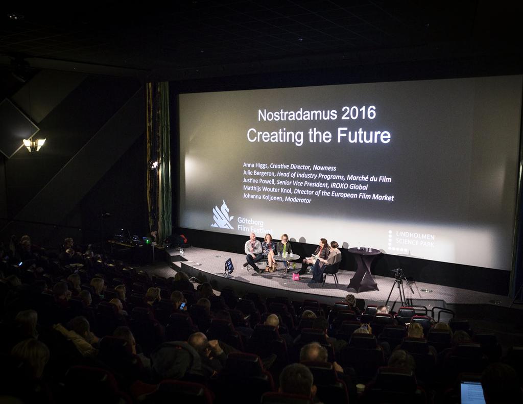 Branschmedia Mötesplats för den nordiska filmbranschen Göteborg Film Festival är den viktigaste