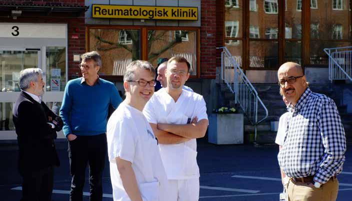 REUMATOLOGISKA FORSKNINGSENHETER I SVERIGE Lund och Malmö Forskningen är translationell och syftar till att utveckla analyser av biomarkörer för tidig diagnostik av artros och reumatoid artrit.