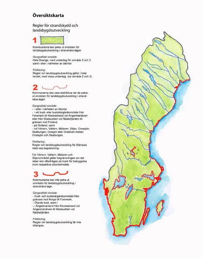 Områden för landsbygdsutveckling i strandnära