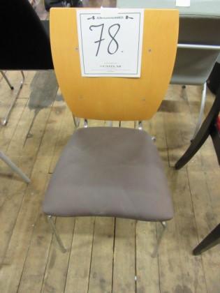 Design stol, flerfärgad