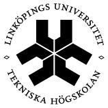 LINKÖPINGS UNIVERSITET Fakultetsstyrelsen för tekniska fakulteten us 2012-09-05 PROTOKOLL FSTdel 12/128 B Närvarande: Ulf Nilsson dekanus Ingela Wiklund föredragande