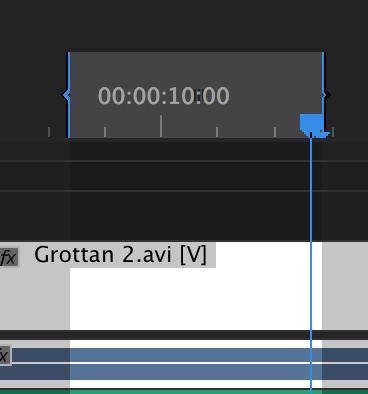 Dessa, keyframes, aktiveras genom att klicka på den lilla tidtagarurikonen i början av varje justeringsrad.