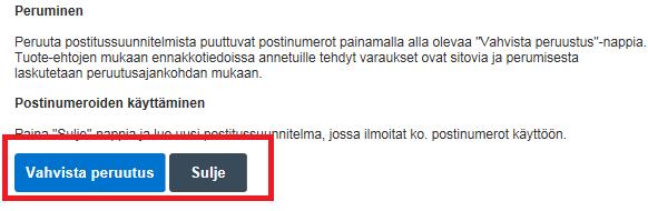 Genom att klicka på länken i meddelandet kommer du direkt till systemet och sidan för beställningens förhandsuppgifter.