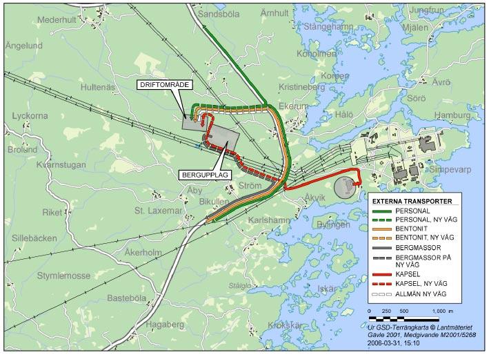 4.4 Infrastruktur Eftersom avståndet till de anläggningar som finns på Simpevarpshalvön är relativt långt behöver egen VA försörjning anordnas.
