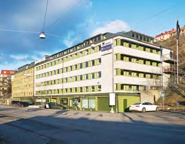 utvidgade kärna. LM Ericssons gamla instrumentfabrik från 40-talet byggs här om och anpassas till moderna, flexibla kontor, showroom och lager med stora fönster och högt i tak.