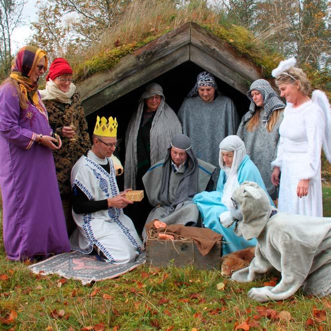 KYRKDÖRREN Norra Hestra församling: Vi tror på Jesu födelse och en bra framtid i Växjö stift.