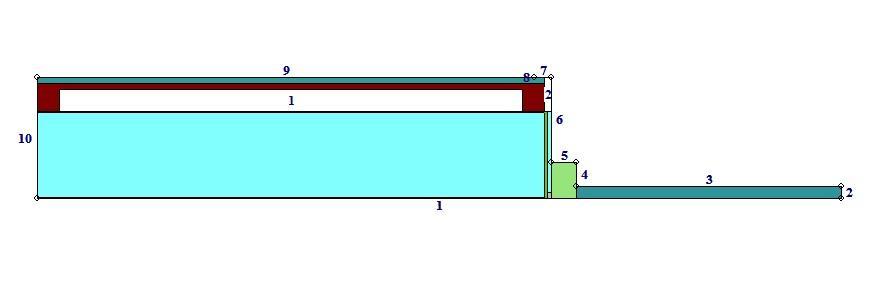 3.4.5 Köldbrygga vid fönsteranslutning Detaljutformning för fönsteranslutning ser ut enligt figur 23 och