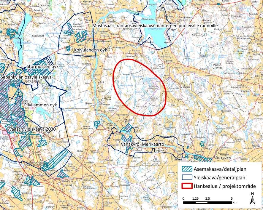 68 (87) MÄRKENKALL VINDKRAFTSPARK FCG DESIGN OCH PLANERING AB PROGRAM FÖR MILJÖKONSEKVENSBEDÖM- NING Bild 11.9. Gällande generalplaner och detaljplaner i projektområdets omgivning. 11.2 Trafikkonsekvenser 11.