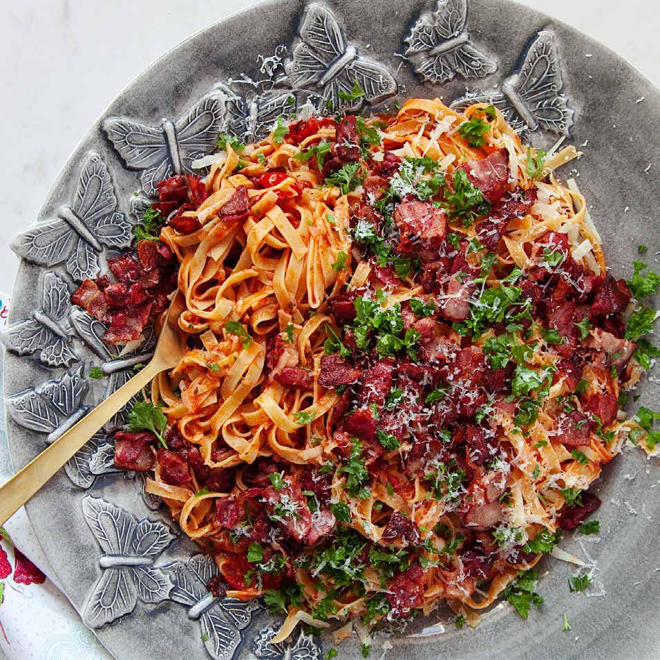 PASTA ALL'AMATRICIANA 4 port.