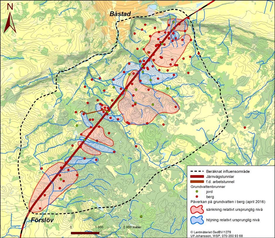 ljudsignal. Sedan läser man av nivån på måttbandet mot kanten av brunnen som referenspunkt (Atlas Copco Welltech, 2016).