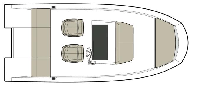 Gör havet till ditt favorittillhåll Med Activ 555 Open kan du njuta av allt det roliga i fulla drag. Friheten av att vara på vattnet med fullständig lätthet är en skön känsla.