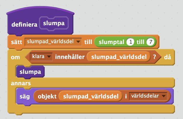 En funktion som kallar på sig själv kallas för en rekursiv funktion.