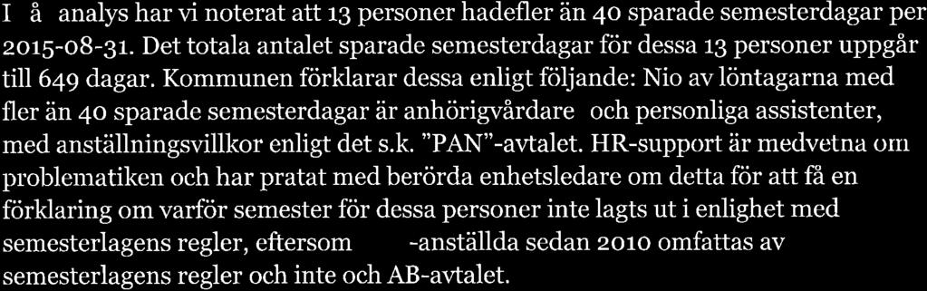 Inför vstämningen skicks en förfïågn/päminnelse till chet'ern med uppmning om tt stämm v med berörd löntgre huruvid de vill h den överstignde delen utbetlt i lön eller sprt i timmr.