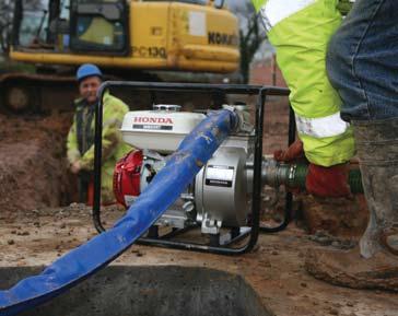 HÖGTRYCKSPUMPAR Våra WH-vattenpumpar är perfekta för tillämpningar som kräver högt tryck, till exempel sprinklers eller spridare.