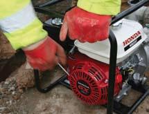 VÄLJA VATTENPUMP 30 31 ORDLISTA FÖR VATTENPUMPAR Några vanliga termer som används i tekniska data för vattenpumpar samt i beskrivningar av teknik och funktion: TRYCK Tryck är kraft per ytenhet (anges