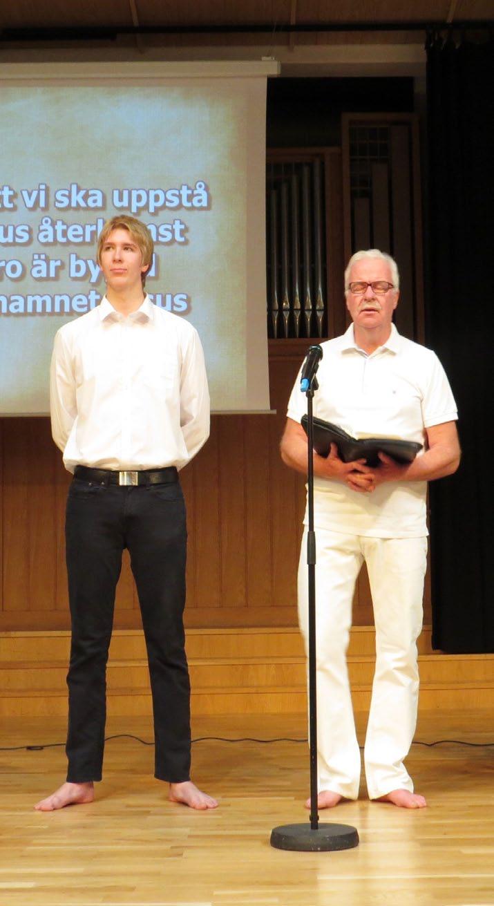 dop med Baptistkyrkan vid Kärsbyån 23 aug Ida Ragnehed, Sigrid Löfstedt, Theodore Rask, Mattias Forslund, Noel Lundkvist Foto: Mika Juurikivi Foto: Nisse Graan Drottninggatan 15