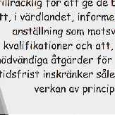 arbetssökande som regel lämnar