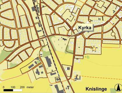 Östra Göinge kommun markerat med