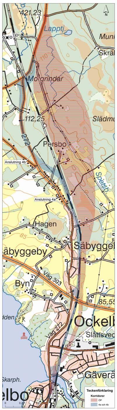 2 VÄGALTERNATIV I början av 1990-talet gjordes en banutredning för den aktuella järnvägssträckan och en vägutredning för väg 272.