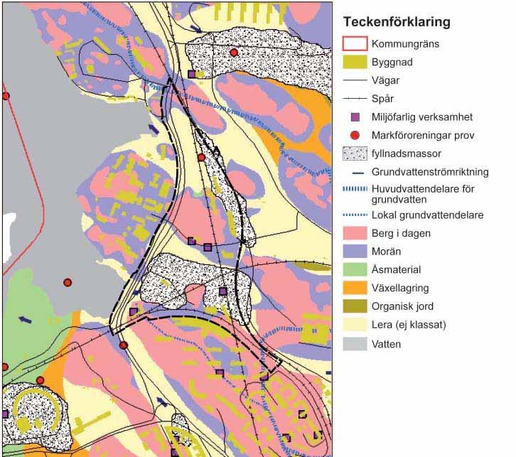 5.5 Markföroreningar Förutsättningar Nuläge Albano har en cirka hundraårig historia som industriområde.