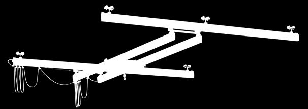 En- och tvåbalks traverskran Ergonomisk standardkonstruktion PROSYSTEM En- och tvåbalks traverskran är en användarvänlig lyftkran för arbetsstationer.