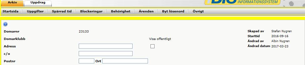 1. Välj fliken Utbetalda 2. Ändra datumintervallet 3. Sök 4. Klicka på Sammanställning/underlag Skatteverket 5. Sammanställningen öppnas i Excel 6.