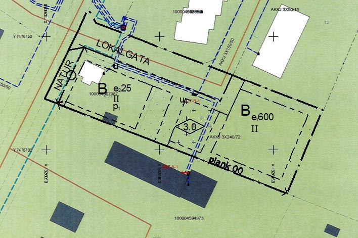 Parkering Parkeringsbehovet försörjs på den egna fastigheten. Illustrationskartan visar var parkeringsplatser kan anläggas. Garage/carports samt uthus får anläggas i plankartan utpekad kryssmark.