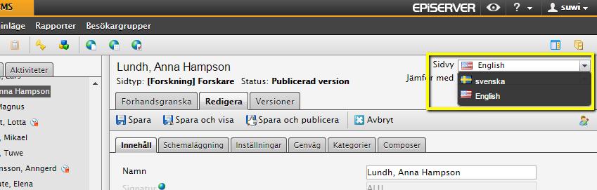 Ämne Denna del har dubbelkopplingar. Här kan du koppla till eventuella ämnen till din forskning.