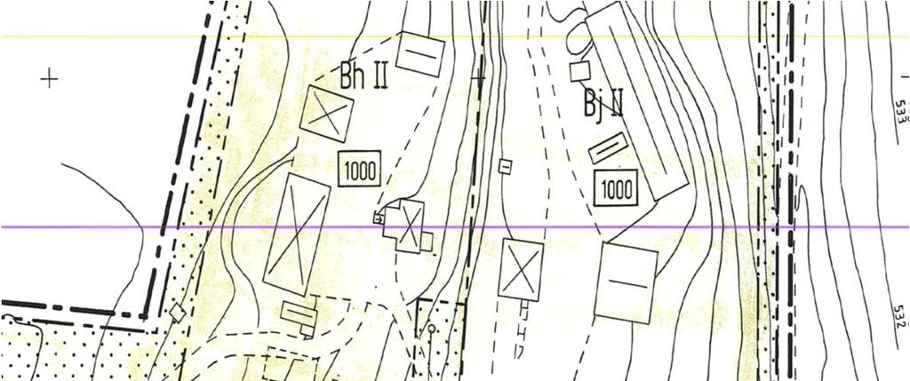 5.3 Förslag till byggnadsplan Kiruna 1:1, Karhuniemi Laga kraft: 1984-07-10 (Genomförandetiden slut)