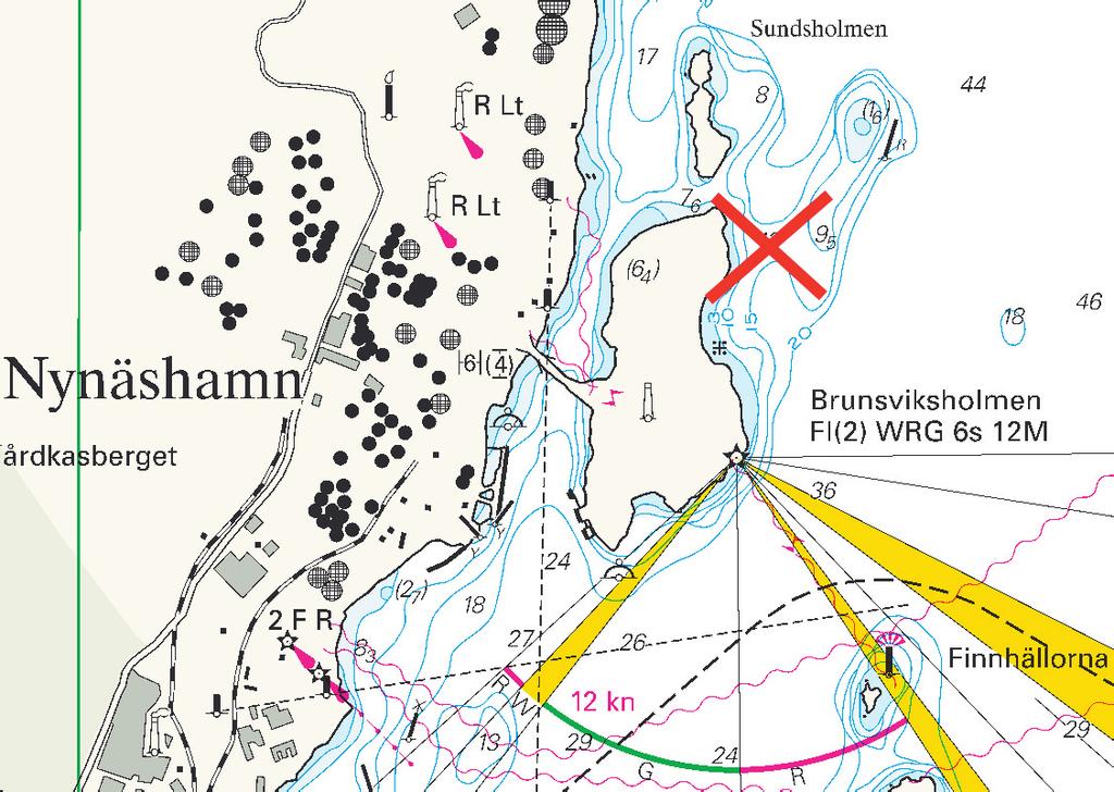 7 Nr 250 * 5512 (T) Sjökort/Chart: 616, 6162, 6171 Sverige. Norra Östersjön. Nynäshamn. NO Brunsviksholmen. Undervattensarbeten. Tid: Arbetet sker under vardagar 07:00-18:00 lokal tid.