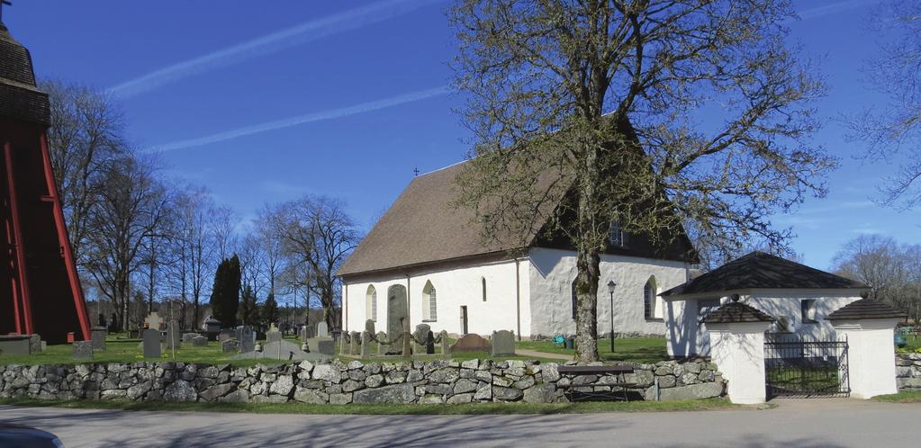 Norra Sandsjö kyrka Antikvarisk medverkan i samband med fasadrestaurering Norra Sandsjö socken i