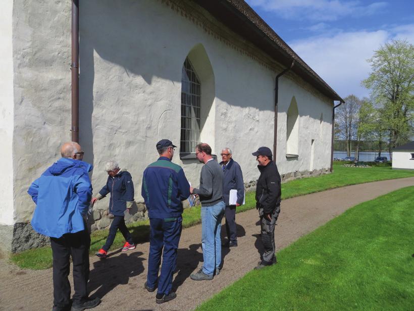 BYGGNADSVÅRDSRAPPORT 2015:30 5 Inledning Nässjö pastorat har genomfört en fasadrestaurering av Norra Sandsjö kyrka i enlighet med ett program upprättat av arkitekt Lennart Arfwidsson.