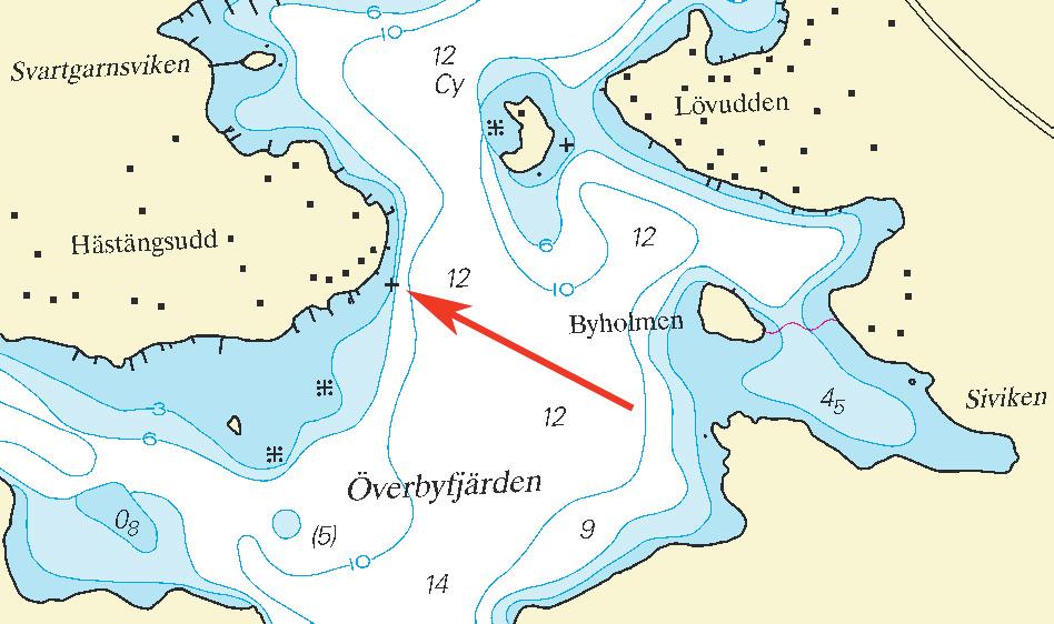 Nr 235 10 * 5265 Sjökort/Chart: 612, 6142 Sverige. Norra Östersjön. Stockholm. O om Resarö.