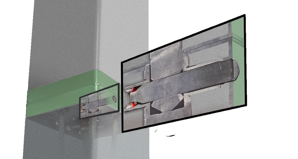 1 FUNKTIONSPRINCIP Leimet ABB Plus pålskarvar överför drag- och tryckkrafter samt böjande moment mellan betongpålelementer.