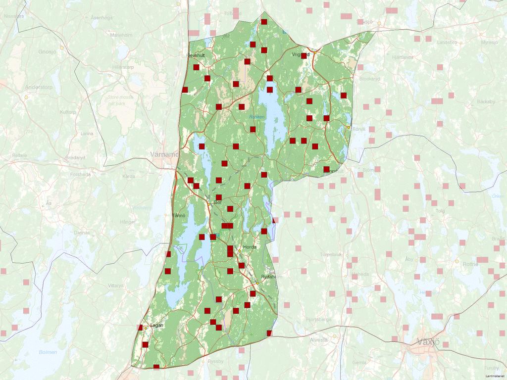 Trots namnet skiljer inte Äbin på skador som orsakats av andra vilda hjortdjur än älg. Resultaten avser förvaltningsområdet som helhet, lokala variationer förekommer inom området.