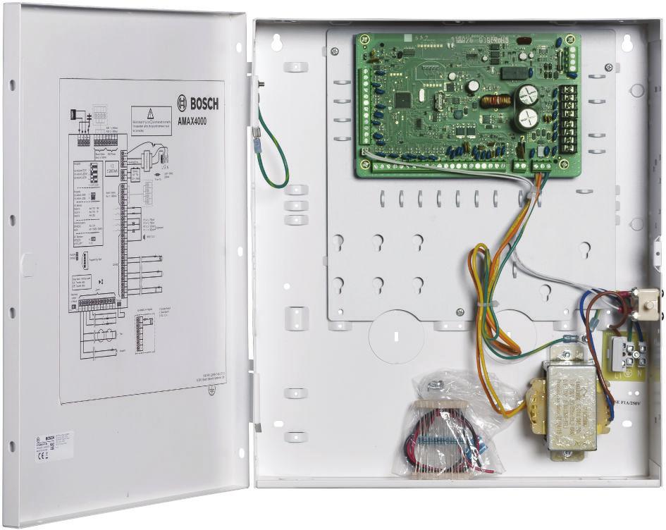 Inbrottslarmsystem Inbrottspanelen ICP-AMAX4-P2-EN, fr/de/nl/pt Inbrottspanelen ICP-AMAX4-P2-EN, fr/de/nl/pt