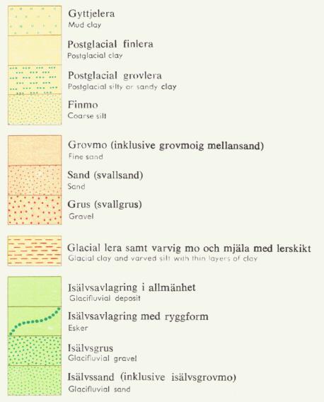 1 Jordartsförhållanden Marinan I söder finns ett höjdområde av berg och morän och i norr finns en kaj och brygganläggning. Markförhållandena varierar stort inom området.